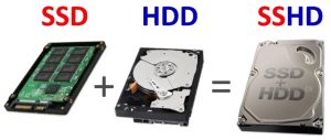 diferencia entre HDD, SSD y SSHD