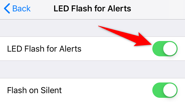 Deshabilitar la luz intermitente LED para alarma.