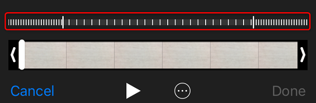Aumente la velocidad de los videos en cámara lenta en el iPhone.