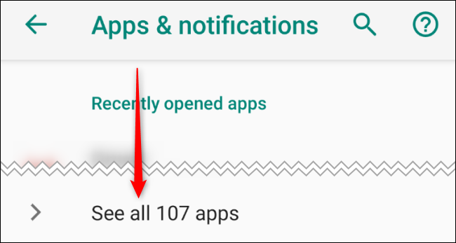 Android Ver todas las aplicaciones