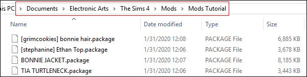 Mods de Los Sims 4