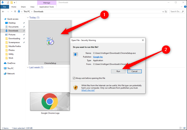 Instalar Chrome en Windows 10