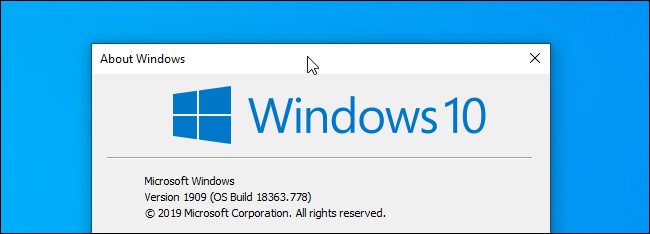 Haga clic en la barra de título de la ventana en Windows 10.