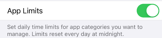 Habilitar restricciones de aplicaciones en iOS