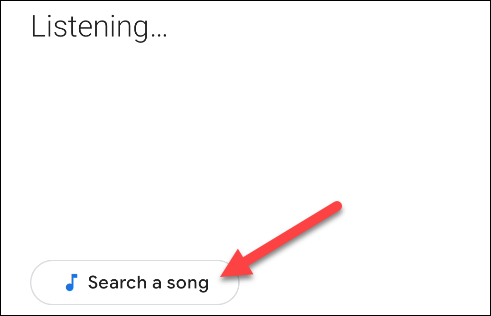 Haga clic en el botón de búsqueda de canciones