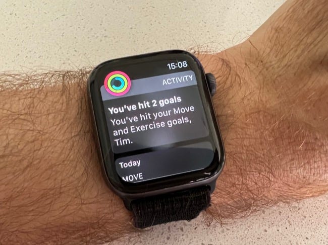 Alcanza tus objetivos de Apple Watch