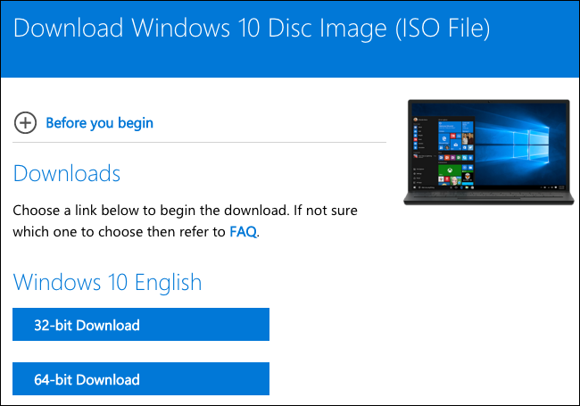 Descarga la versión de 64 bits de Windows 10.